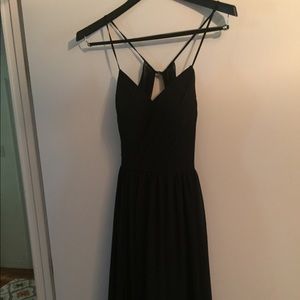 Azazie Cora Black Bridesmaid Dress Size A4